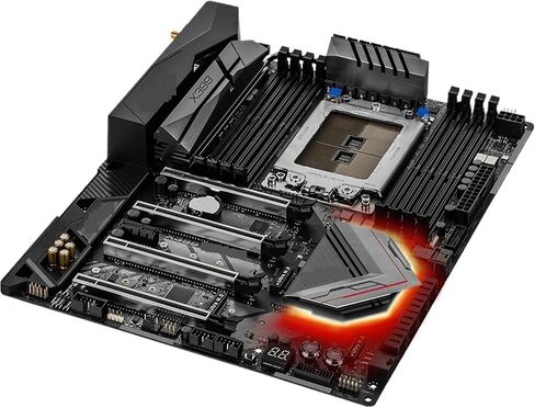X399 Professional Gaming Motherboard TR4 2990WX/2970WX/2950X, ATX, DDR4 3600+ (OC) in Saudi Arabia
