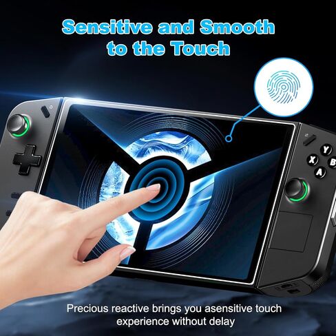 RGEEK 3-Pack Legion Go Screen Protector, Ultra HD Glass Protector 9H Hardness with Easy Install Frame Scratch Resistant Tempered Glass for Lenovo Legion Go, Come with Toolkits in Kuwait