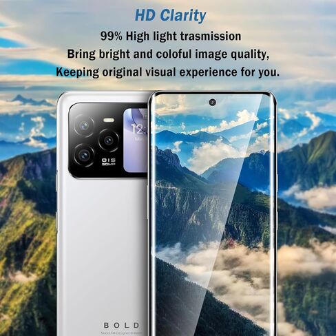 2 Pack 3D Compatible with BLU Bold N4 5G Screen Protector,3D Full Coverage 9H Tempered Glass Film,HD Clear Scratch Resistant,Bubble-Free for BLU Bold N4 5G Screen Protector in Saudi Arabia