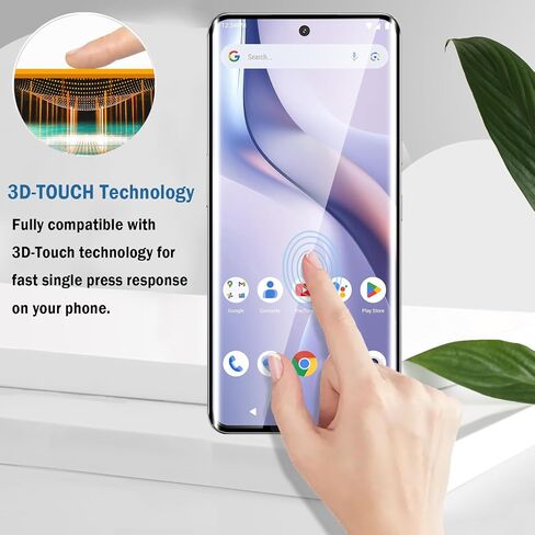 2 Pack 3D Compatible with BLU Bold N4 5G Screen Protector,3D Full Coverage 9H Tempered Glass Film,HD Clear Scratch Resistant,Bubble-Free for BLU Bold N4 5G Screen Protector in Saudi Arabia