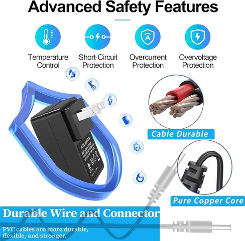 15V 2A AC Adapter Power Supply Charger [15 Volts 2 Amps Regulated Switching Power] with 8 Interchangeable DC Plug for 300mA 400mA 500mA 600mA 700mA 800mA 900mA 1000mA 1500mA 2000mA Equipment in Kuwait