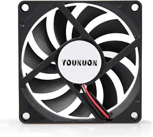 DC 5V 80mm USB Fan 8010 Cooling 12V 24V 80x80x10mm 8CM Brushless PC Laptop Case in Kuwait