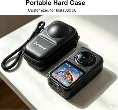 Case for Insta360 X6, fits Original Lens Cap/Lens Guard in Saudi Arabia