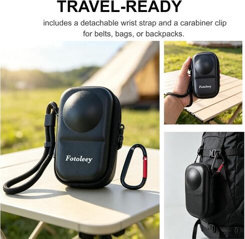 Case for Insta360 X6, fits Original Lens Cap/Lens Guard in Saudi Arabia