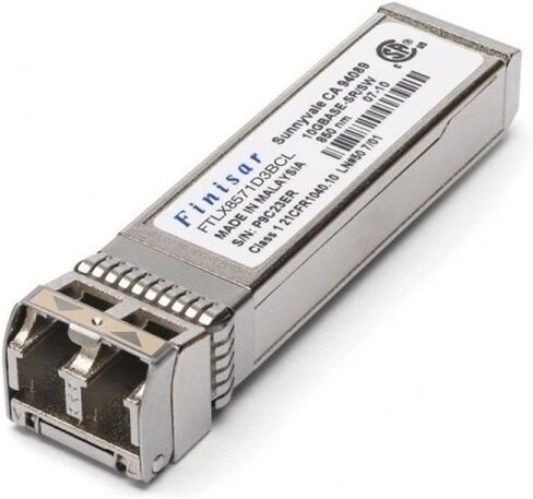 10GB Finisar 10GB/s 10GBase-SR SFP+ Tranceiver 850nm 980ft FTLX8571D3BCL in Saudi Arabia