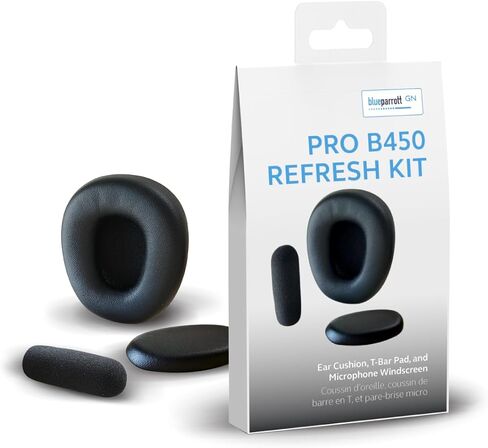 BlueParrott Pro B450 Refresh Kit, Replacement Ear Cushion & T-Bar Pad in Saudi Arabia