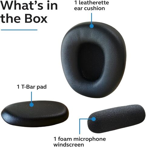 BlueParrott Pro B450 Refresh Kit, Replacement Ear Cushion & T-Bar Pad in Saudi Arabia