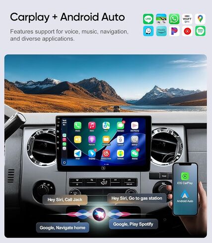 10.2″ Car Radio for Ford F150 (2004-2008) F250/F350/F450/F550 (2008-2016) in Saudi Arabia