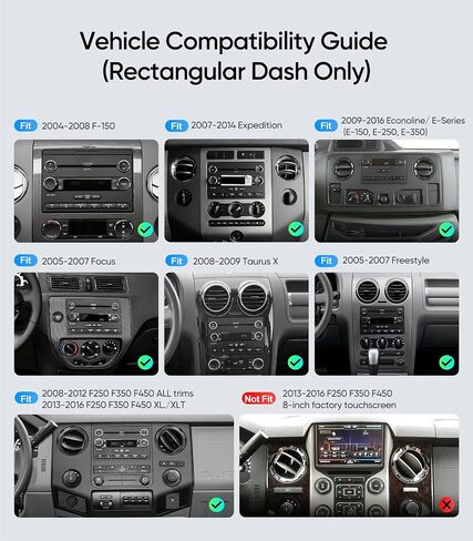 10.2″ Car Radio for Ford F150 (2004-2008) F250/F350/F450/F550 (2008-2016) in Saudi Arabia