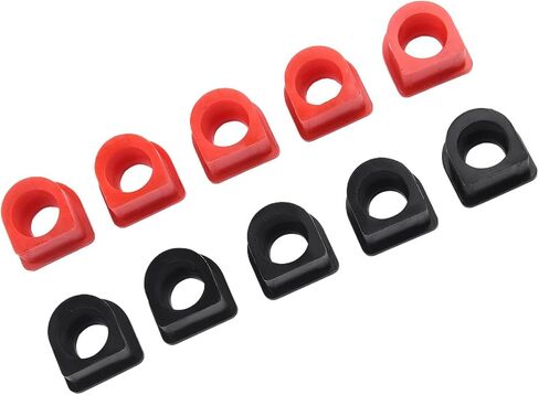 Connector Covers 50A 120A 175A 350A Red Black Dust for Cable Protection Waterproof Seal 10 Pack(350A) in Saudi Arabia