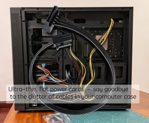HDD SATA Power Cable Adapter, 15 pin SATA to Small 6-pin ATX Adapter Cable, Compatible Dell Inspiron 3653、3650、3250、3252、3655、3268、3660、3667、3668、V3668 etc. in Saudi Arabia