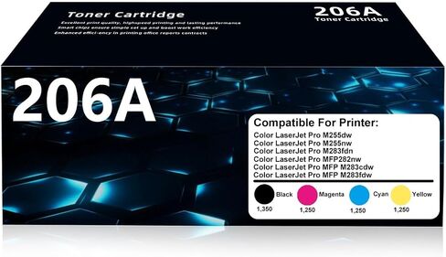 206A Toner Cartridges Replacement for HP206A toner cartridge (4Pack) in Saudi Arabia