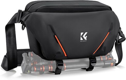 K&F CONCEPT Camera Sling Bag, Lightweight Crossbody Bag with Tripod Holder in Saudi Arabia