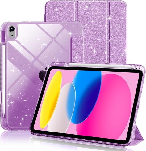 JKSML Case for iPad A16 11th/10th Generation 11/10.9 Inch 2025/2022, Purple in Kuwait