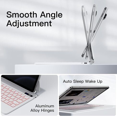 JUQITECH Magic Style Keyboard for Samsung Galaxy Tab 10.9-11" LED Display in Kuwait
