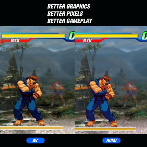 BITFUNX PS2/PS1 to HDMI™ Adapter, for PS2/PS1/PS ONE Console (4-in-1) in Kuwait