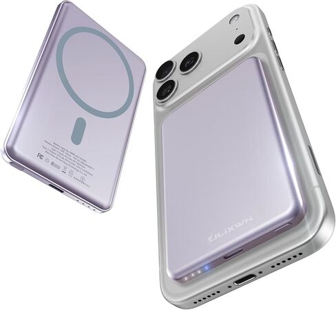 ULiXWH [0.3" Ultra Slim] [Alloy-Made] for Magsafe Portable Charger iPhone in Saudi Arabia