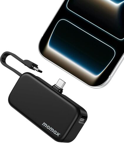 MOMAX Portable Charger 5000mAh Small Power Bank Wireless Portable Charger in Kuwait