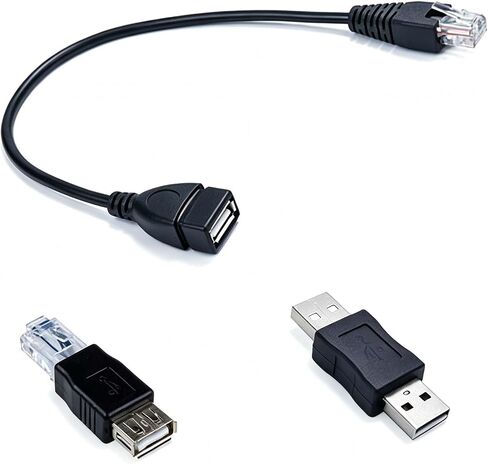 3 Pack Ethernet to USB Adapter for ADSL Modem Router in Saudi Arabia