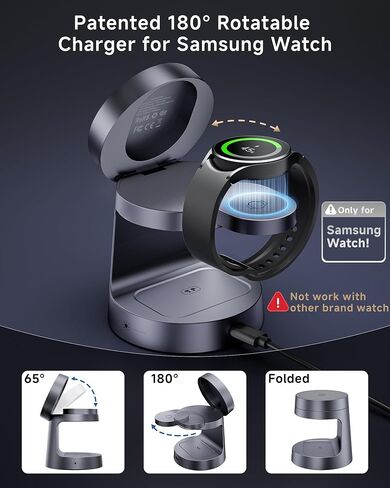Desk Stand and Bluetooth Keyboard Combo for Samsung Galaxy Z Fold 8 Ultra and 3-in-1 Magnetic Wireless Charger for Samsung in Saudi Arabia