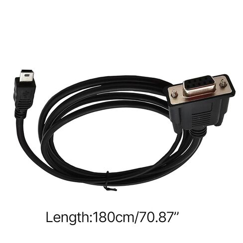 USB Male to RS232 9 Pin Female Adapter Entension Leads 180CM Cable Adapter in Kuwait