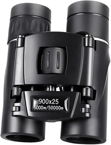 Binoculars. 900X25 Portable Hd Zoom Binoculars Telescope Portable Compact Telescope for Outdoor Hunting Camping Travel Use Bird Watching(900x25-Set) in Kuwait