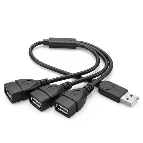 USB Splitter 1 in 3 Out, USB a Splitter Adapter 1ft Male to 3 Female Hub in Saudi Arabia