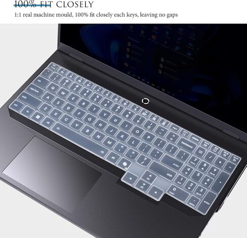 Keyboard Cover for Lenovo Legion Pro 5 5i Gen 10 16" / Legion 5 5i Gen 10 16", Lenovo Legion Pro 7 7i Gen 10 16" / Legion 7i Gen 10 / Legion 9 9i Gen 10 18" Keyboard Skin - Clear in Saudi Arabia