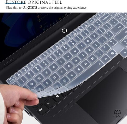 Keyboard Cover for Lenovo Legion Pro 5 5i Gen 10 16" / Legion 5 5i Gen 10 16", Lenovo Legion Pro 7 7i Gen 10 16" / Legion 7i Gen 10 / Legion 9 9i Gen 10 18" Keyboard Skin - Clear in Saudi Arabia
