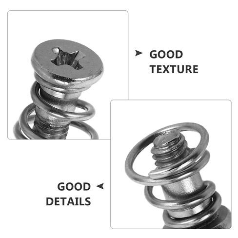 20pcs Spring Screws Carbon Steel M2.5 X 7mm for GPU Backplate in Saudi Arabia