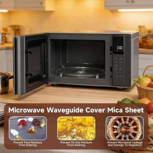 2026 Upgrade 0.6mm Microwave Waveguide Insulation Cover 4.88"×4.94" Mica Sheet Compatible with LG ThinQ LMC0975ST LMC0975ASZ Replace#: MCK69074904 WB03X27704 in Saudi Arabia
