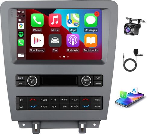 Car Radio Stereo for Ford Mustang 2010 2011 2012 2013 2014 in Kuwait