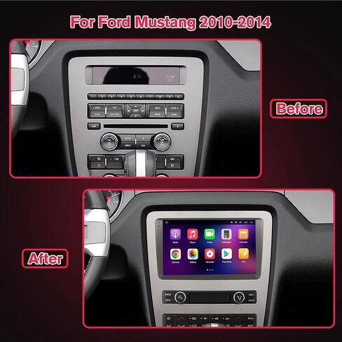 Car Radio Stereo for Ford Mustang 2010 2011 2012 2013 2014 in Kuwait