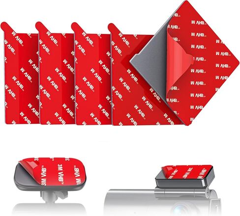 2.83" Double-Sided Adhesive Pads for Dash Cam with Electrostatic Film, 5pcs in Saudi Arabia