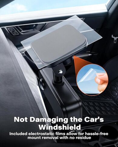 2.83" Double-Sided Adhesive Pads for Dash Cam with Electrostatic Film, 5pcs in Saudi Arabia
