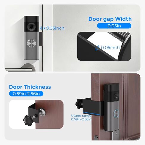 No Drill Doorbell Mount Compatible with Ring Battery Doorbell in Kuwait