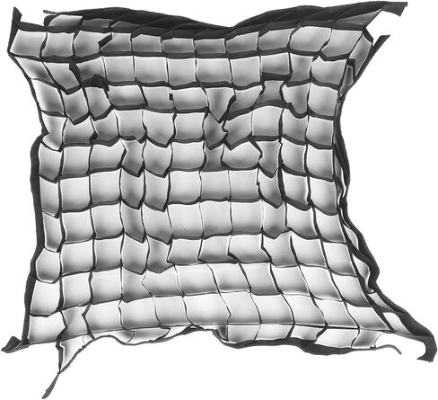 60x60cm Portable Softbox Cellular Grid Mesh for Photography Studio Control Light Density for Special Portraits or Products Nylon Color 23.6x23.6in in Kuwait