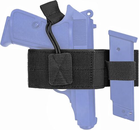 Hook and Loop Holster for Bag, Adjustable Pistol Holster with Mag Carrier in Saudi Arabia
