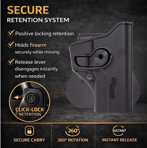 IMI Defense Level 2 Auto Lock Retention Holster for Sig Sauer P229 in Saudi Arabia