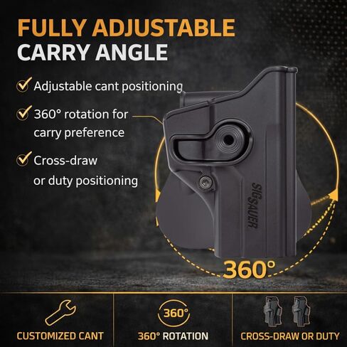 IMI Defense Level 2 Auto Lock Retention Holster for Sig Sauer P229 in Saudi Arabia