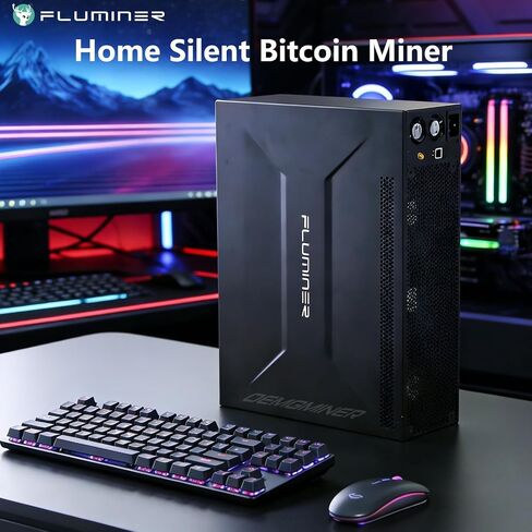 New Fluminer T3 110 TH/s BTC Miner 1700W Asic Miner Home Silent Bitcoin Miner 100-240V Support Ethernet and WiFi Crypto Machine in Kuwait