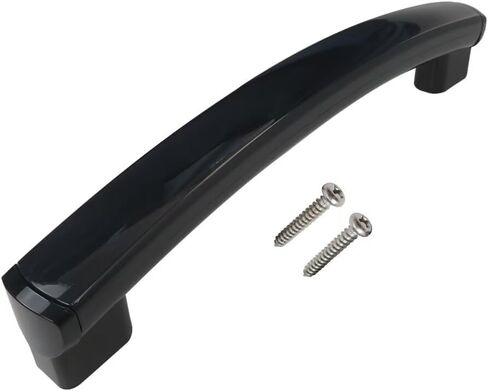 WB15X10278 (AP5790517) Microwave Door Handle Replacement for GE/Hotpoint Microwave JNM3161MF4SA, JNM3161RF1SS, Replaces 261300714902, 3025557, PS8754175 –Black by Acupress in Saudi Arabia