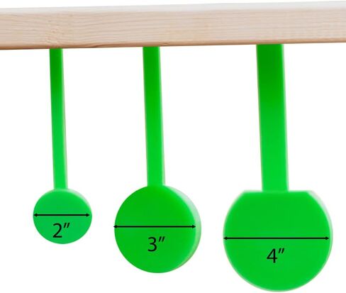 Throom - Reactive Self Healing Targets for Shooting, Set of 3 HangTuff Targets, Hanging Gun Target for Pistol or Rifle, for Indoor and Outdoor Range, Ricochet Free in Saudi Arabia