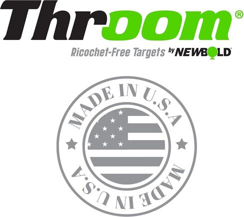 Throom - Reactive Self Healing Targets for Shooting, Set of 3 HangTuff Targets, Hanging Gun Target for Pistol or Rifle, for Indoor and Outdoor Range, Ricochet Free in Saudi Arabia