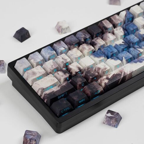 مجموعة أغطية المفاتيح PBT Double Shot Keycaps لامعة مخصصة من خلال أغطية المفاتيح in Kuwait