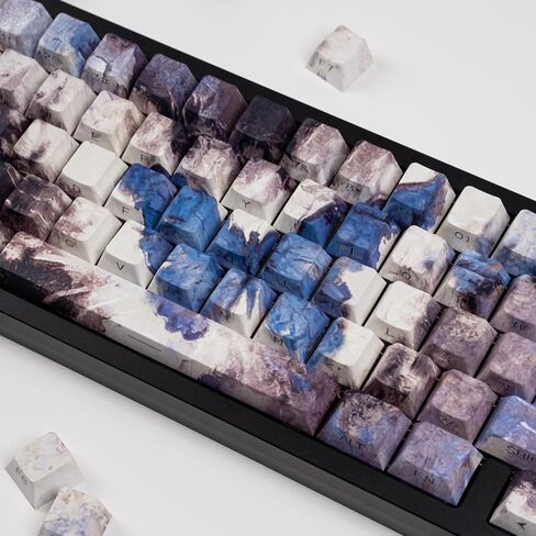 مجموعة أغطية المفاتيح PBT Double Shot Keycaps لامعة مخصصة من خلال أغطية المفاتيح in Kuwait