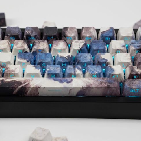 مجموعة أغطية المفاتيح PBT Double Shot Keycaps لامعة مخصصة من خلال أغطية المفاتيح in Kuwait
