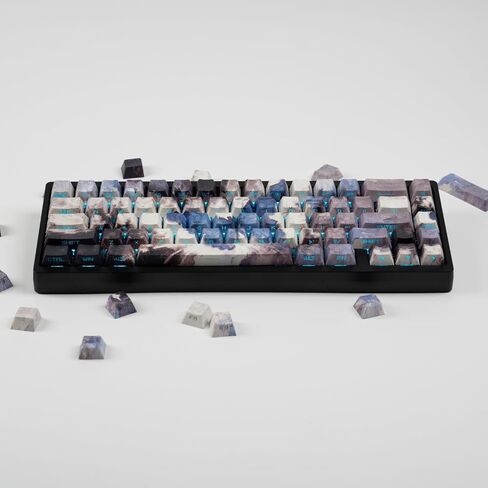 مجموعة أغطية المفاتيح PBT Double Shot Keycaps لامعة مخصصة من خلال أغطية المفاتيح in Kuwait