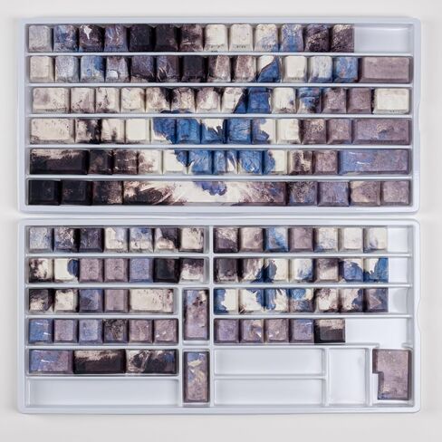 مجموعة أغطية المفاتيح PBT Double Shot Keycaps لامعة مخصصة من خلال أغطية المفاتيح in Kuwait