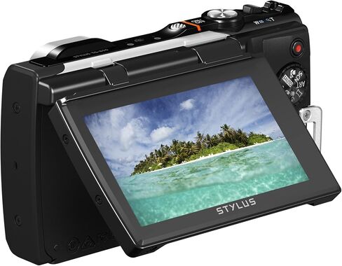 Olympus Stylus TG-850 IHS 16 MP Digital Camera (White) - International Version in Kuwait